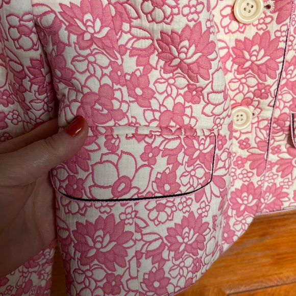 Ann Taylor Loft Floral Blazer - Picture 4 of 8